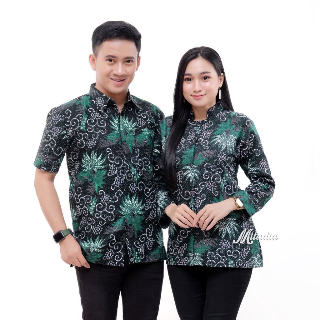 atasan couple batik kombinasi | baju batik atasan couple kombinasi | couple atasan batik | caouple a