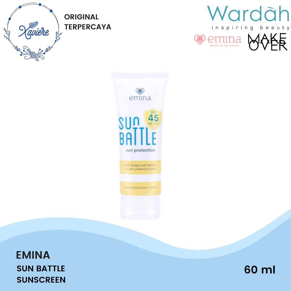 EMINA SUN BATTLE Sunscreen SPF 45 PA+++ 60ml