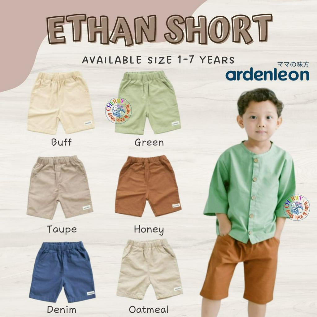 Ardenleon Ethan Short Pants 1-7 Tahun Celana Pendek Anak Unisex Chic Series CBKS