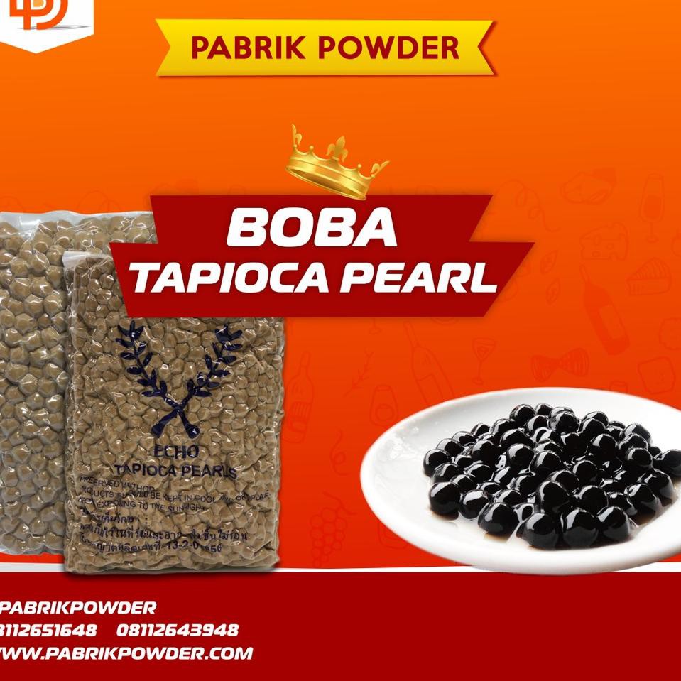 

5.5 SALE BOBA TAPIOKA PEARL 1KG