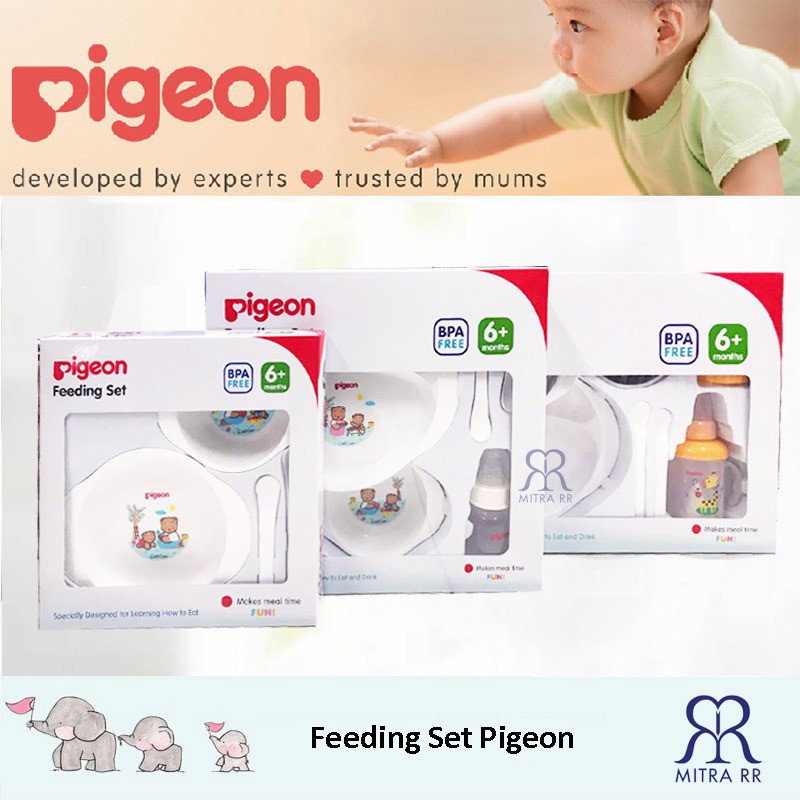 Pigeon Feeding Set Mini/Feeding Set With Juice Feeder/Feeding Set With Training Cup System – Peralat