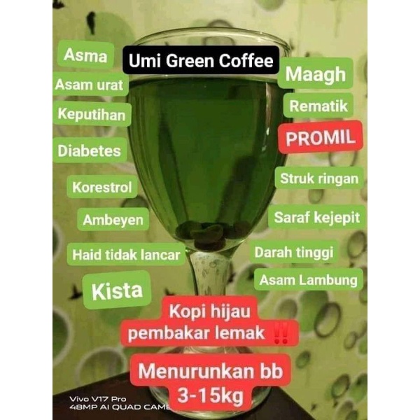 

kopi umi green coffe original