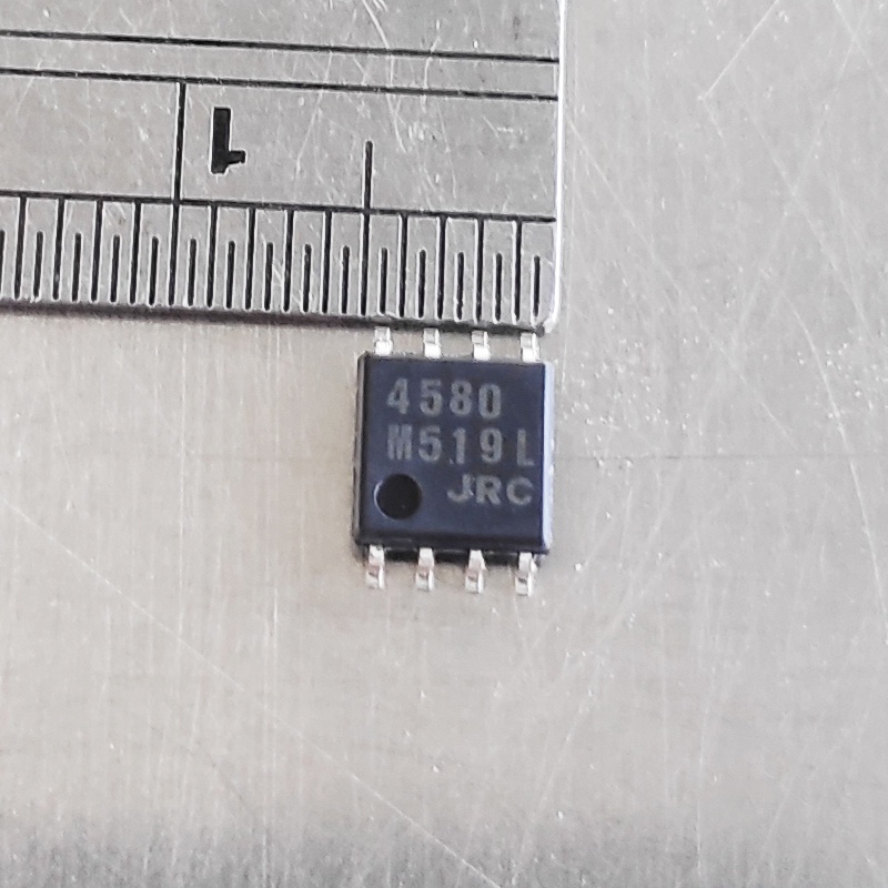 5PCS IC SMD JRC4580 NJM4580M TE1 4580 TSSOP-8 INTEGRATED CIRCUIT JRC 4580