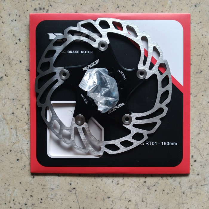 ROTOR REM DISCBRAKE SEPEDA RAZE RT01 6BOLT 160MM - HITAM