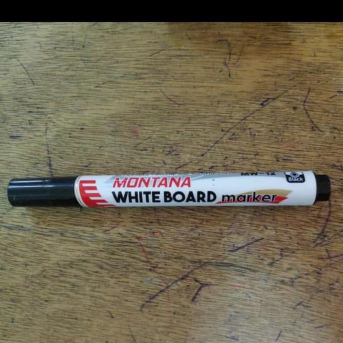 

Spidol Papan Tulis Montana Marker Whiteboard White Board MW12 - Hitam TERBAIK
