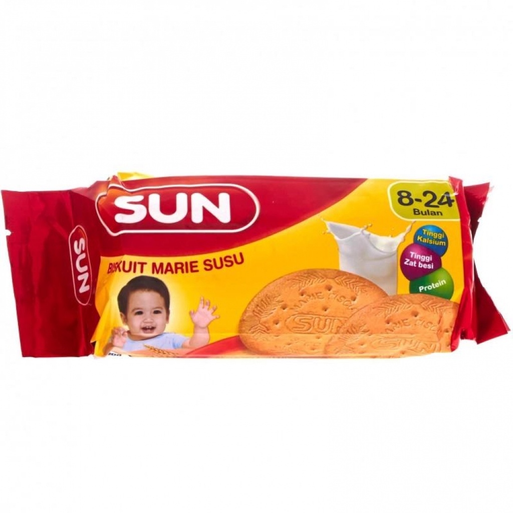 Sun BIskuit Marie Susu Usia 6 Bulan+ / Biskuit Cemilan Bayi