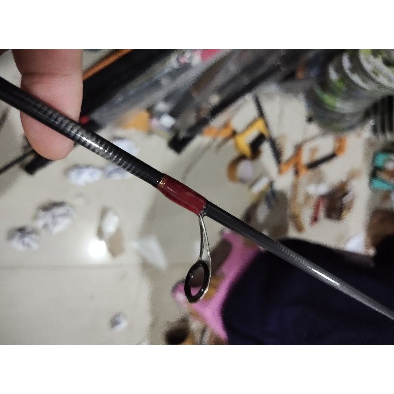 ujung joran custom bikin maguro extreme premium hanya ujung nya saja tip atas saja