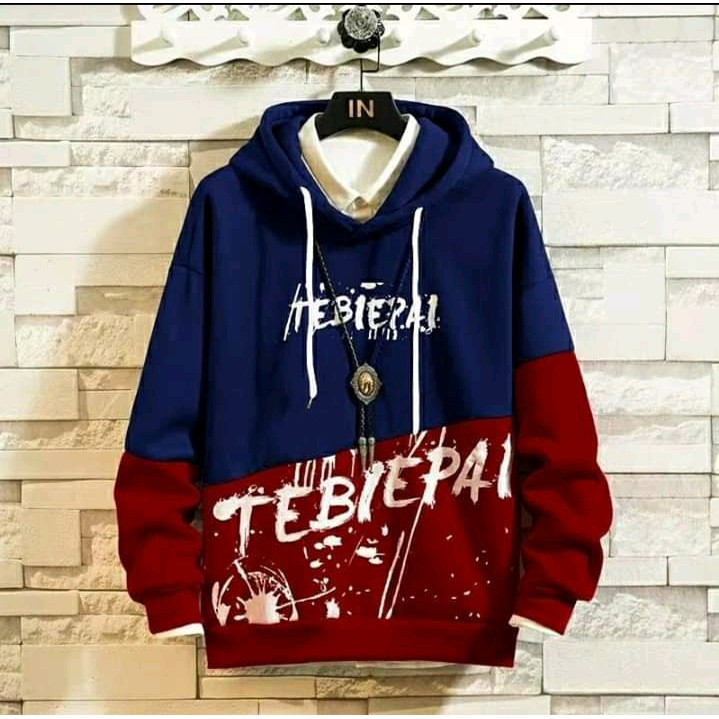 SWEATER TEBIEPAI HOODIE PRIA FLECEE PREMIUM