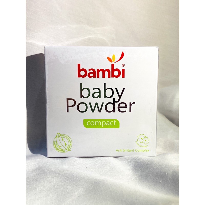 Bambi Baby Compact Powder, Bedak Bayi Padat