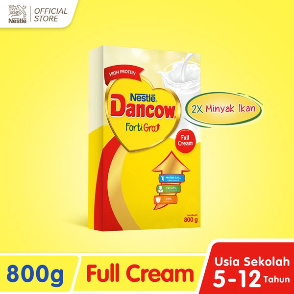 

NESTLE Dancow Fortigro Susu Bubuk Full Cream Usia Sekolah Box 800 g
