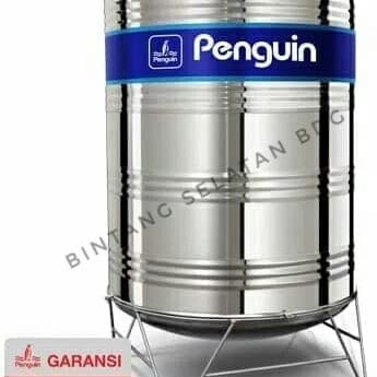 TOREN TANGKI AIR SS PENGUIN 1500L TBSK 1500 ( PAKAI KAKI)