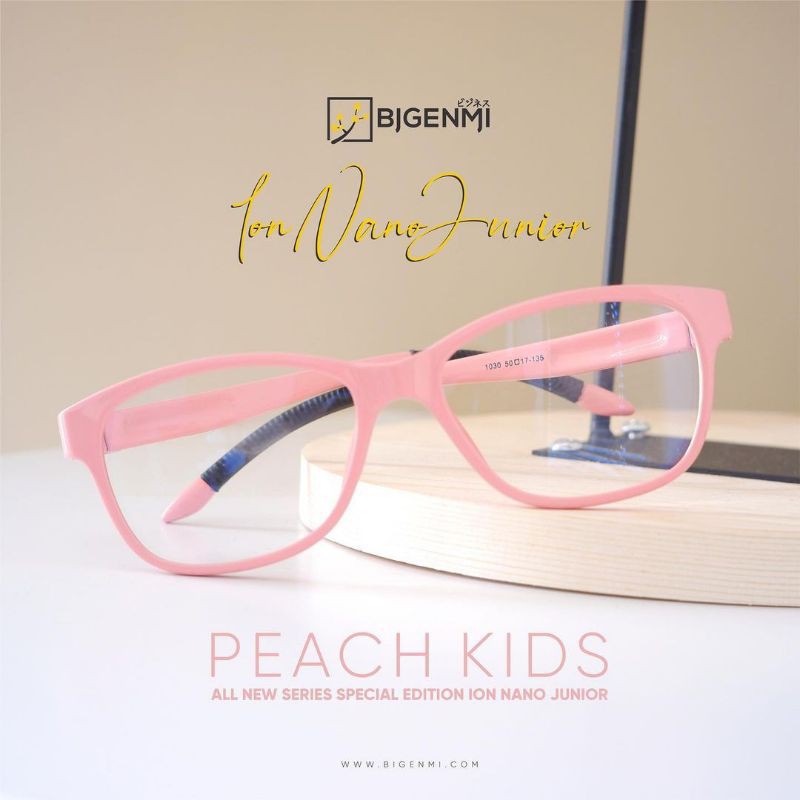 PROMO KACAMATA TERAPI PREMIUM BIGENMI KIDS WARNA PEACH