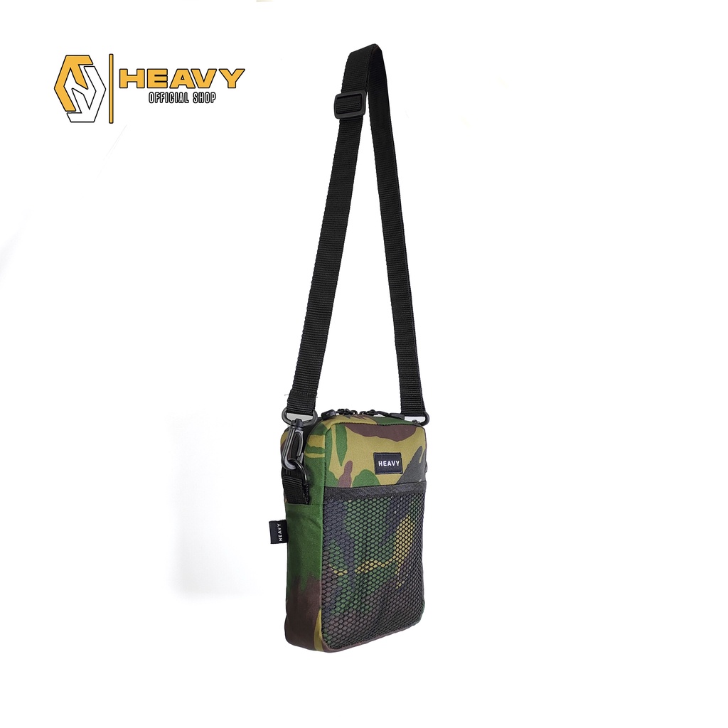 Tas Selempang Pria Heavy Original Elgano Series Loreng - Sling Bag Heavy Premium - Tas Pria Cross body