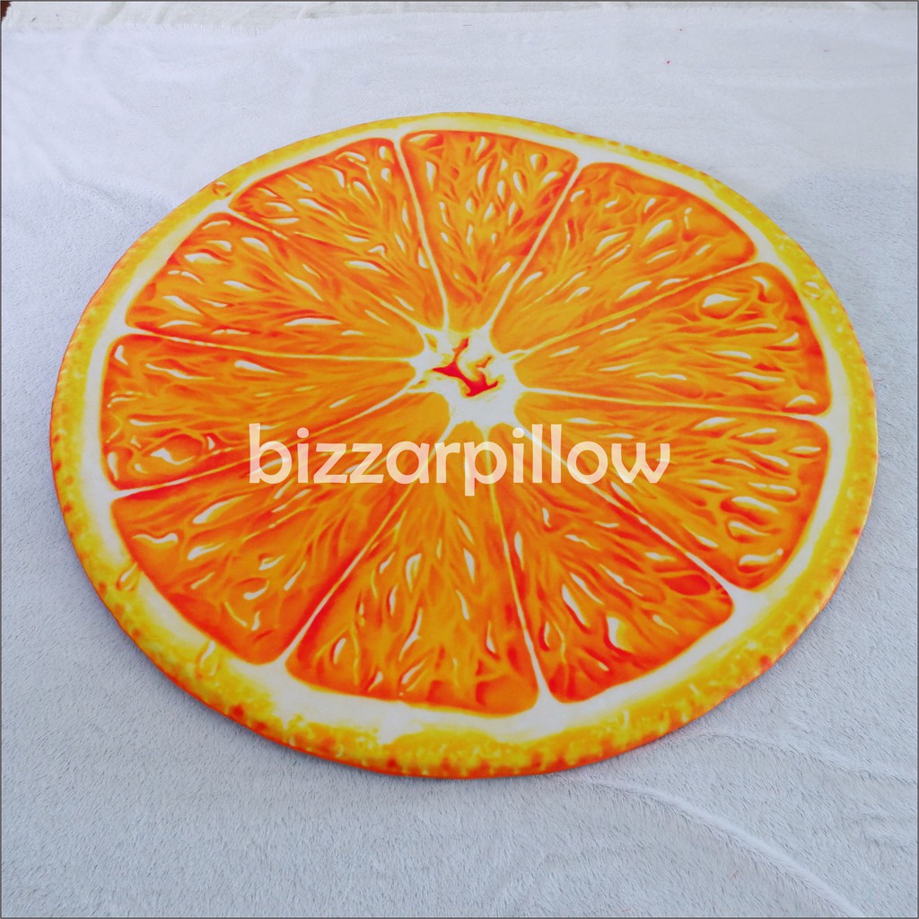 Bizzarpillow Karpet Bulat Printing Motif Custom BZ294