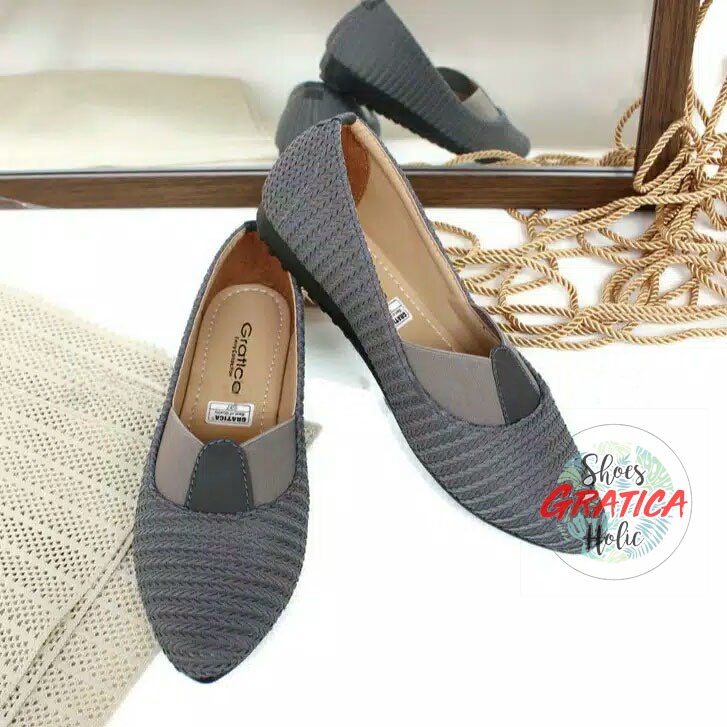 FLAT SHOES WANITA TERBARU KIRAN/SEPATU KEKINIAN/GRATICA ORIGINAL