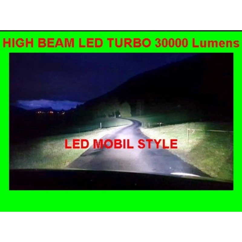 Lampu Mobil LED H4 100W