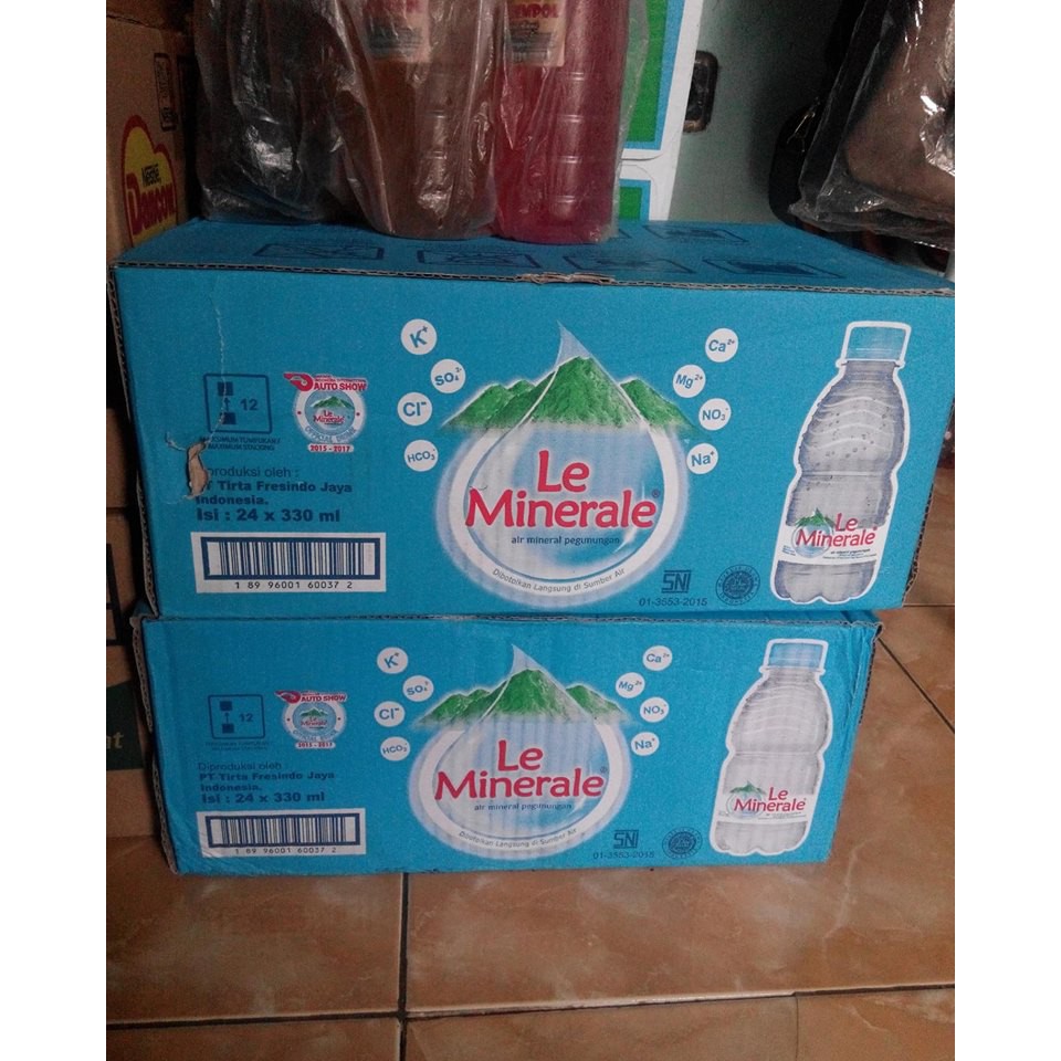 

LE MINARE BOTOL 330ML 1 KARTON / 1 DUS