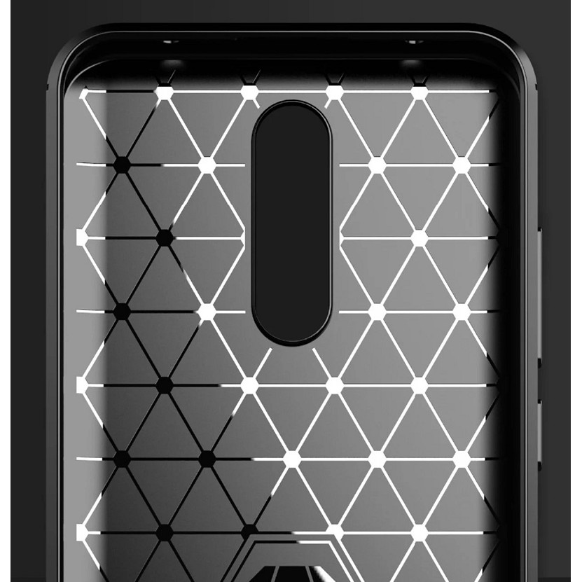 Casing Soft Case for Xiaomi Redmi 8 / 8A / 8A Pro Ipaky Carbon Fiber Matte Softcase - Hitam