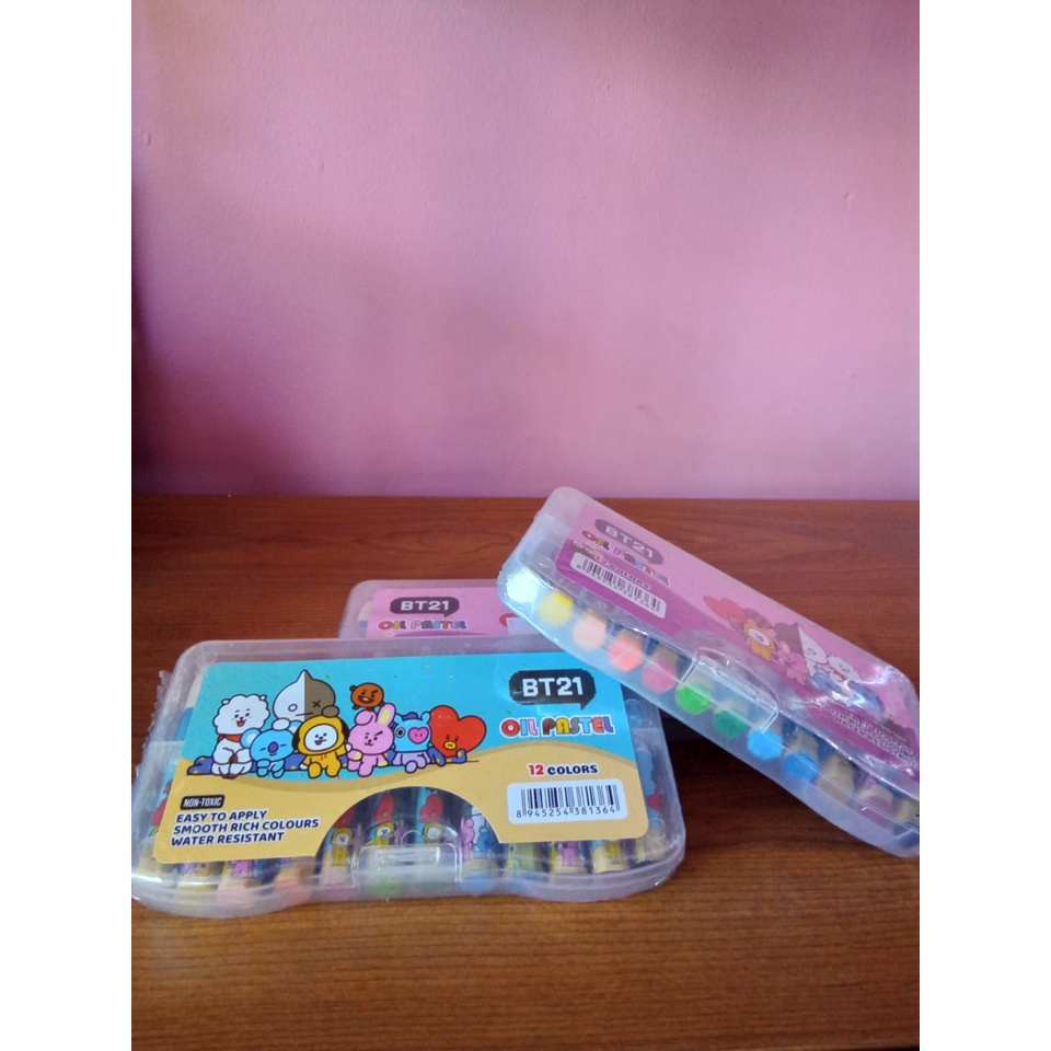 

CRAYON EWARNA OIL/CRAYON WARNA PENSIL KARAKTER KOREAN KPOP LUCUBT21 MURAH