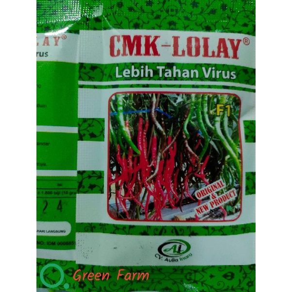 Sale Cabe Kriting Cmk Lolay Unggul Kemasan 10gr Tahan Virus Per Akar an Kuat Tahan Layu Murah Lebay