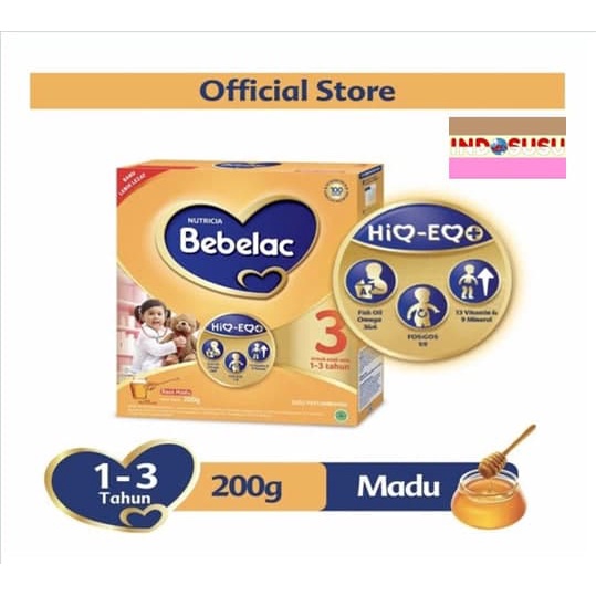 Bebelac 3 Madu 200gr