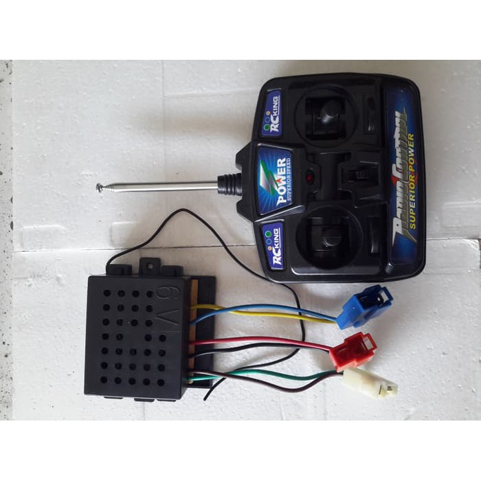 remot kontrol remote control + riciver set mobil aki 27MHz pliko 6Volt