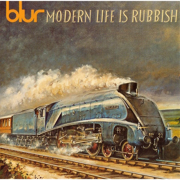 VINYL BLUR - MODERN LIFE IS RUBBISH, PIRINGAN HITAM
