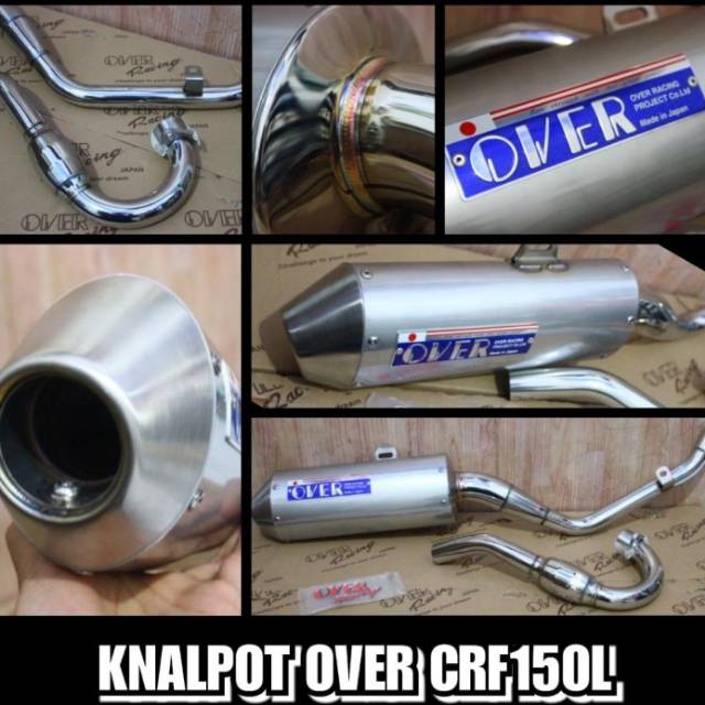 Knalpot motor klx 150 klx230 crf150 yamaha wr155