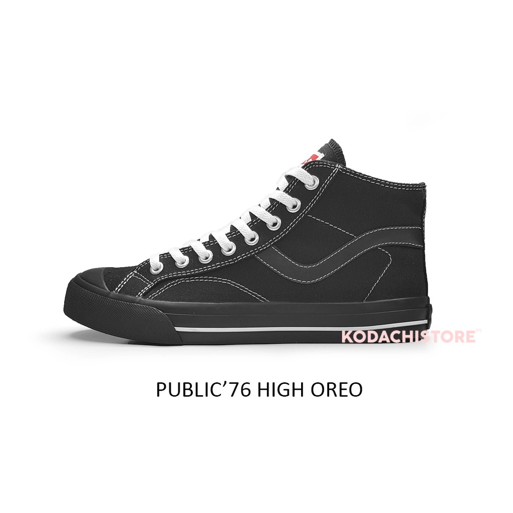 Sepatu Ventela Public High Oreo / Ventela Shoes | Shopee Indonesia