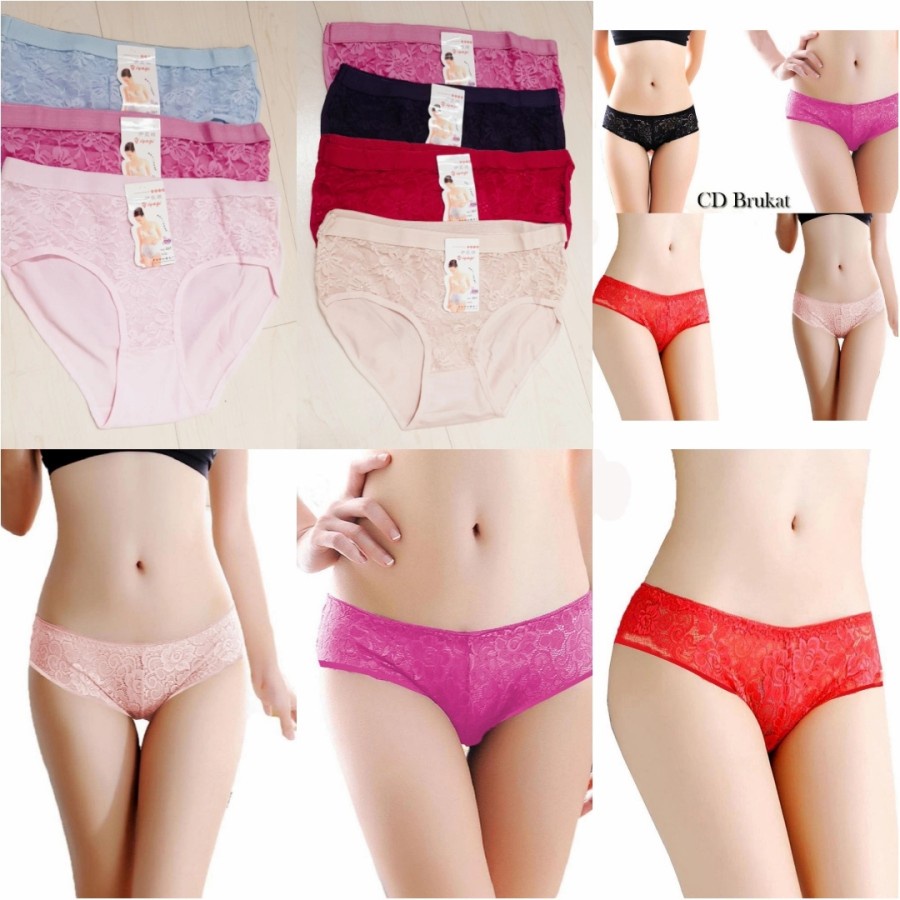 CD Spandek Brukat - celana dalam wanita bahan bagus