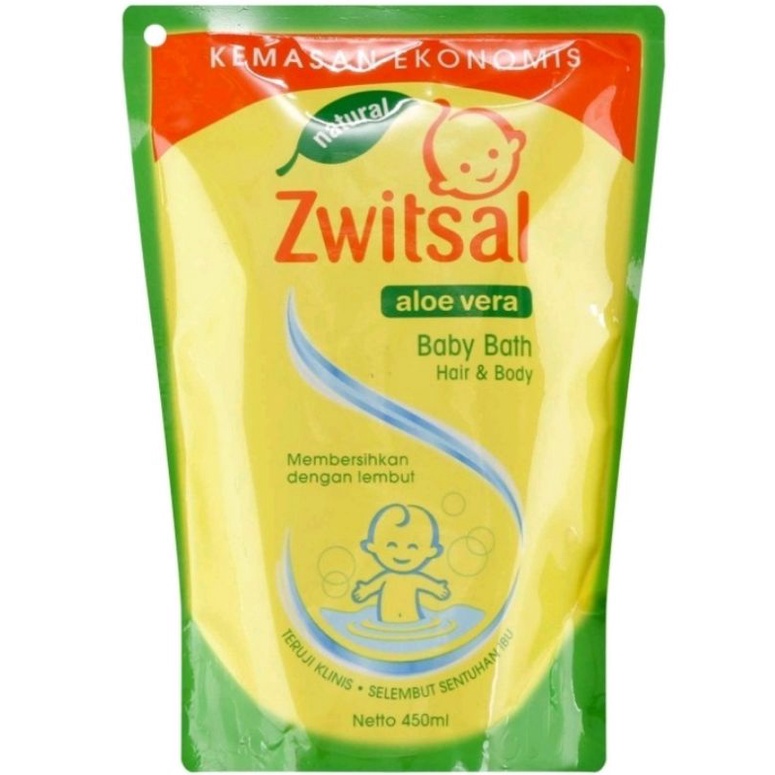 Zwitsal baby bath 450ml sabun bayi