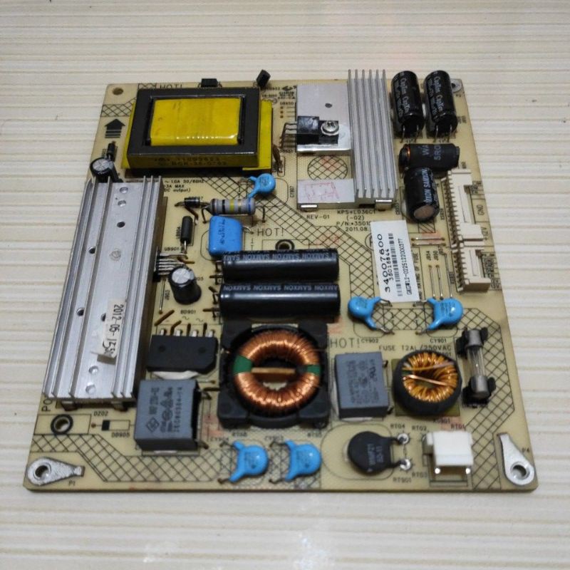 PSU POWER SUPPLY REGULATOR MESIN TV KONKA 24QS92