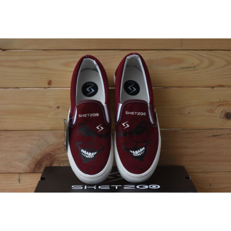 SKETZGO JOKER CARACTER Slip On Shoes 39-43