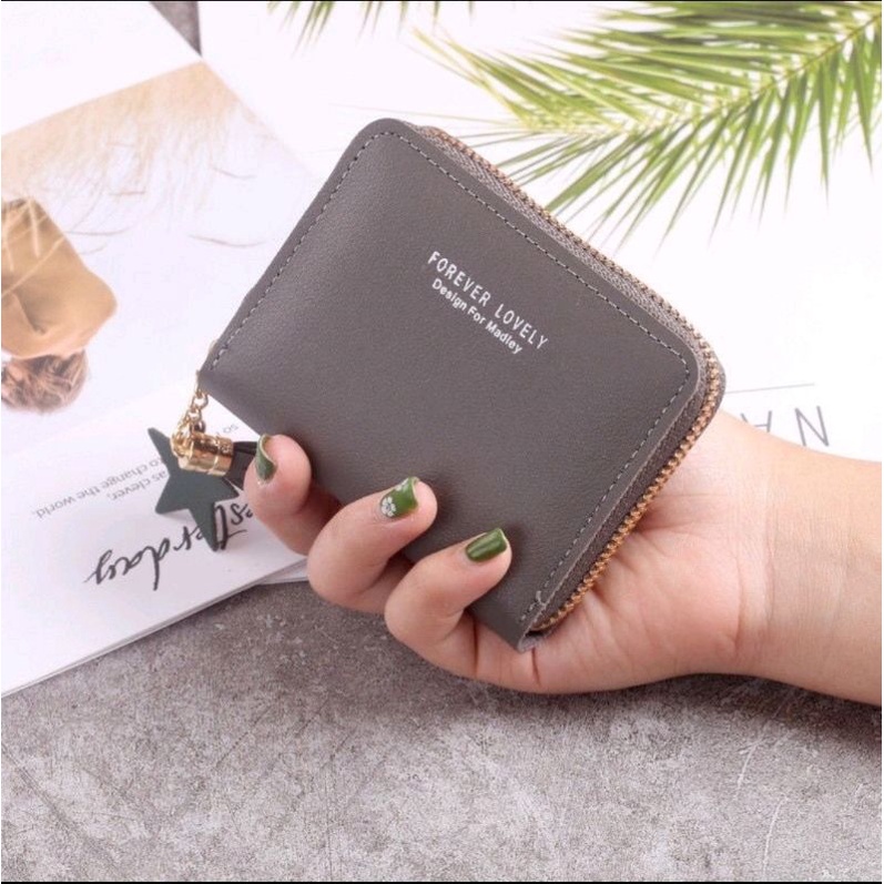 DOMPET WANITA- DOMPET KECIL WANITA RESLETING BINTANG FASHION KOREA