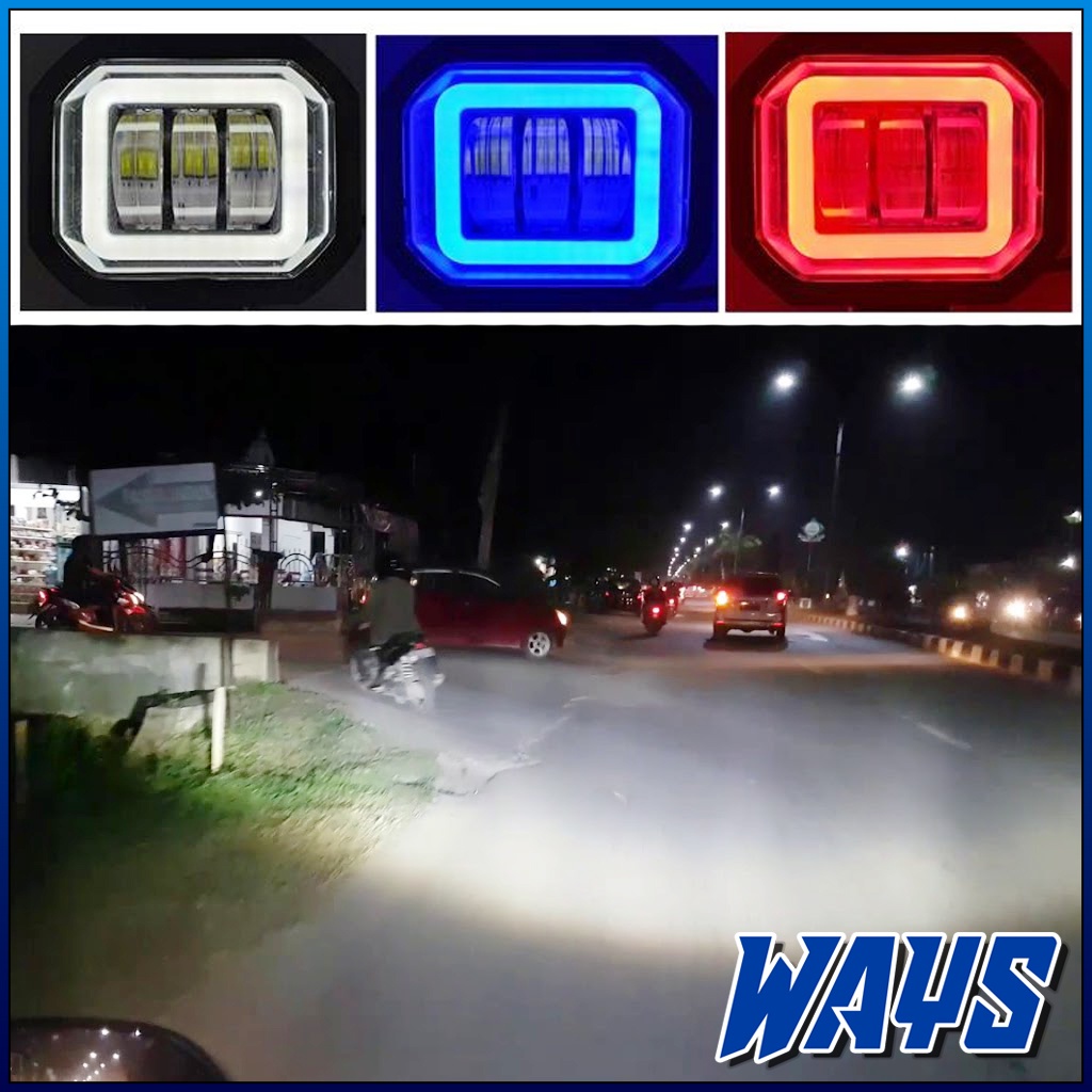 L167 | Lampu Sorot Tembak K30 LED CWL Variasi Motor Nmax Aerox PCX ADV CB 150 Vixion Beat Vario Mio