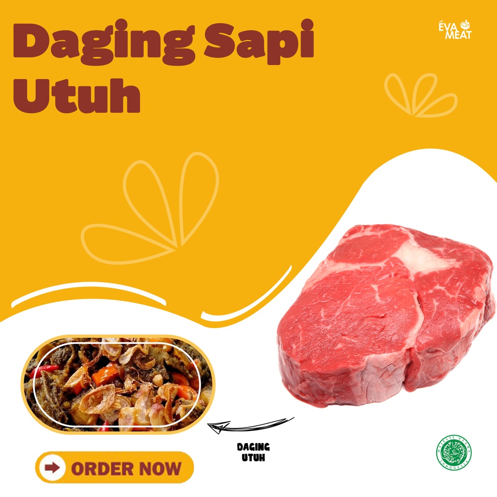 

Daging sapi Utuh