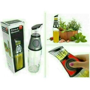 Dispenser Botol Oil Takaran Ukuran/Press N Measure Praktis Termurah.