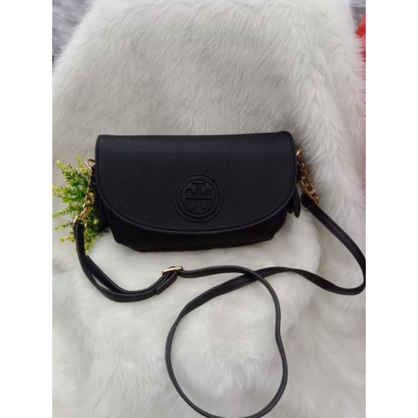 tas fashion import Tory slingbag,Tory oval selempang