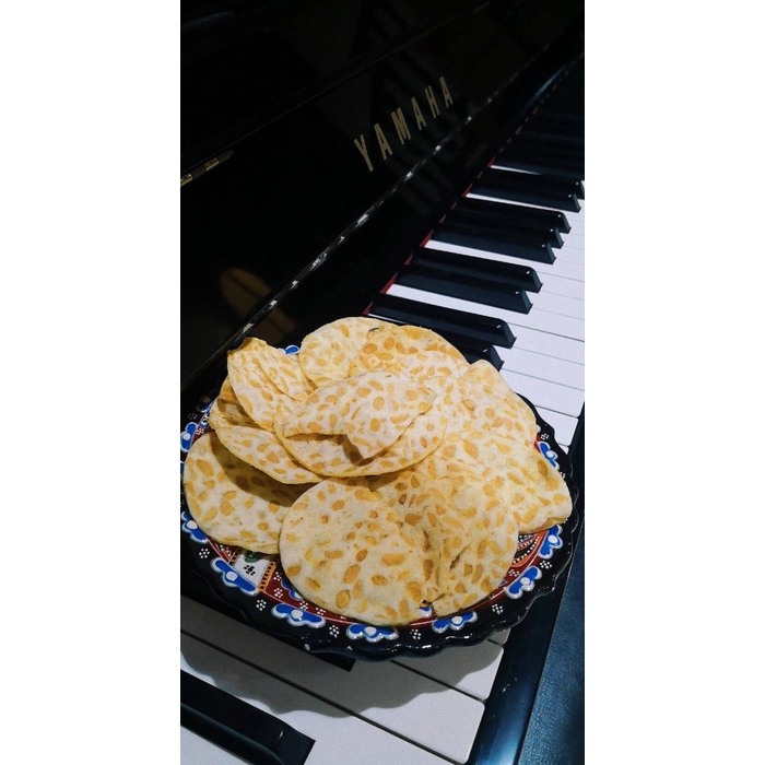 

Siap Krim Keripik Tempe Oven Snack Tempe Panggang Special Halal Enak