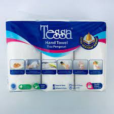 TESSA TOWEL ROLL TISSUE 70 SHEETS (3 ROLL)