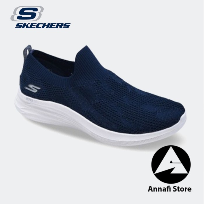 JUAL SEPATU SNEAKERS SKECHERS YOU WAVE VIRTUE 132005-NVY - NAVY