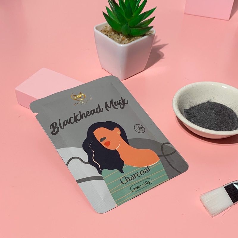 MOMSCY BPOM BLACKHEAD MASK MASKER KOMEDO / GELATIN HALAL