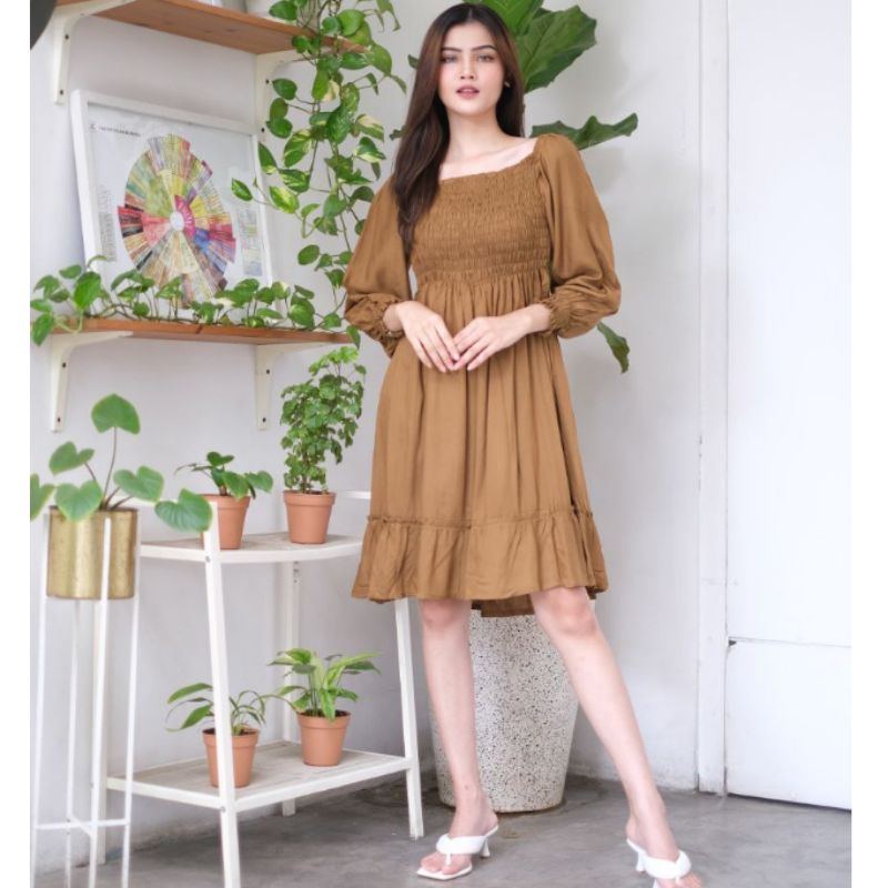 DRESS SILVANA POLOS KERUT DADA