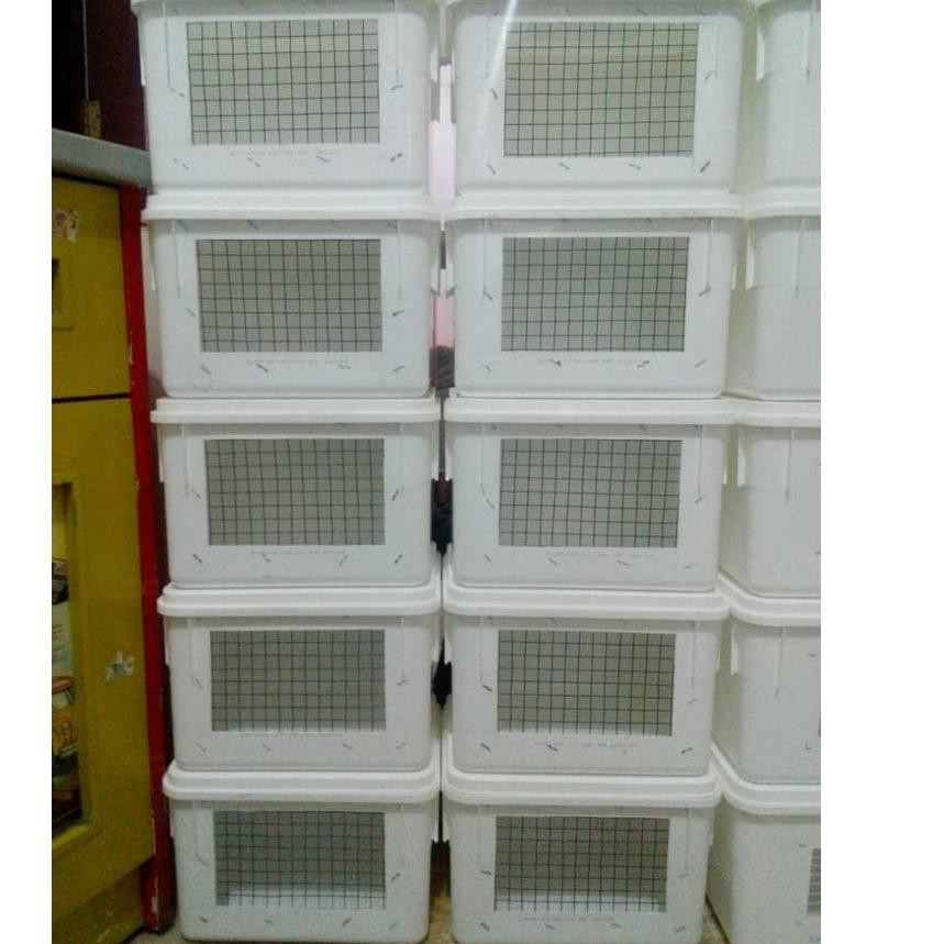 Best Product Box Es Krim 8 Liter Modif Kawat Ram untuk Hamster SMY