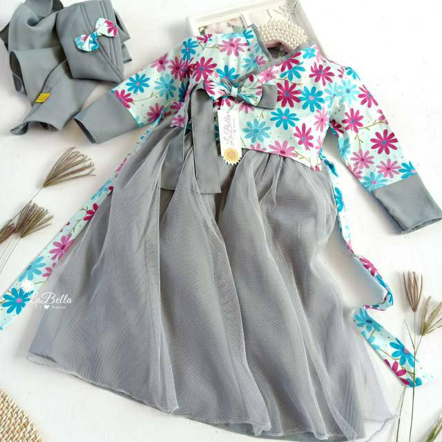 GAMIS CLARISSA Labella, gamis pesta anak