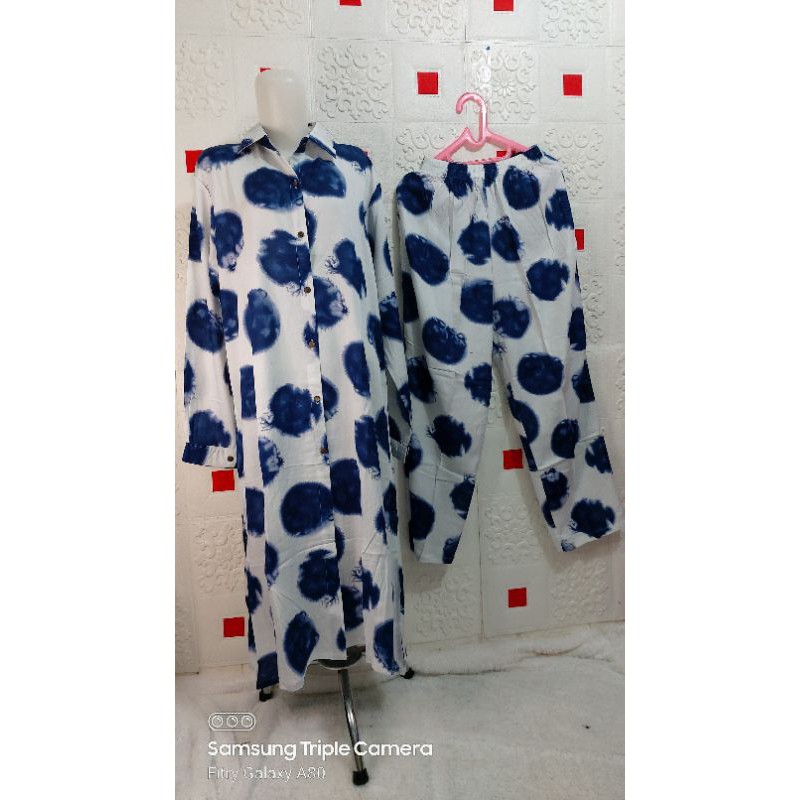 Setelan tie dye jumbo