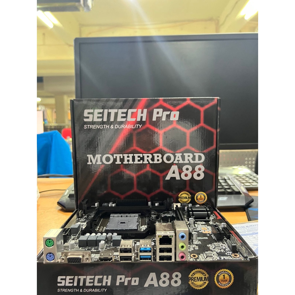 Motherboard Bulldozer A88 AMD FM2+ DDR3 Garansi Resmi