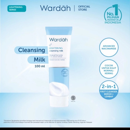 ❤️GROSIR❤️ Wardah Lightening Cleansing Milk