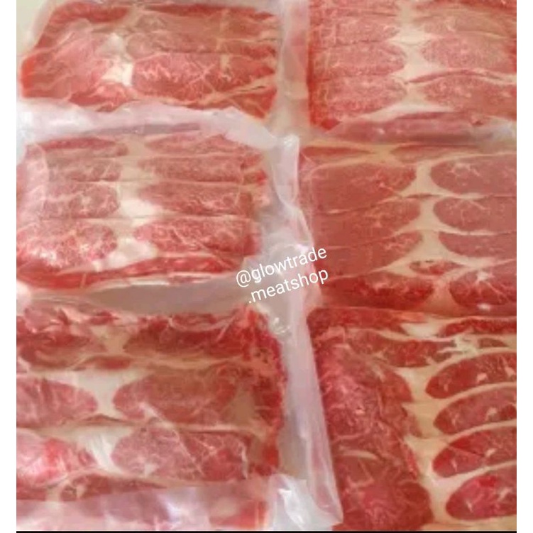 

Shortplate beef US yoshinoya daging sapi 1kg