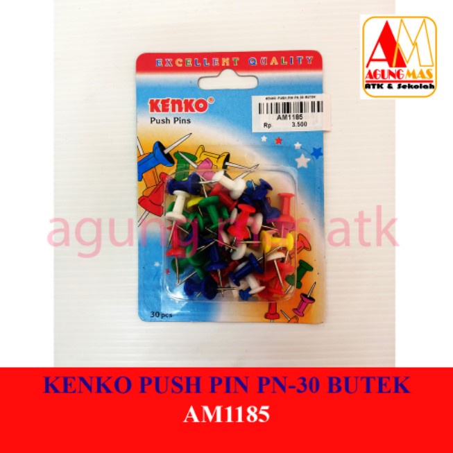 

KENKO PUSH PIN PN-30 BUTEK